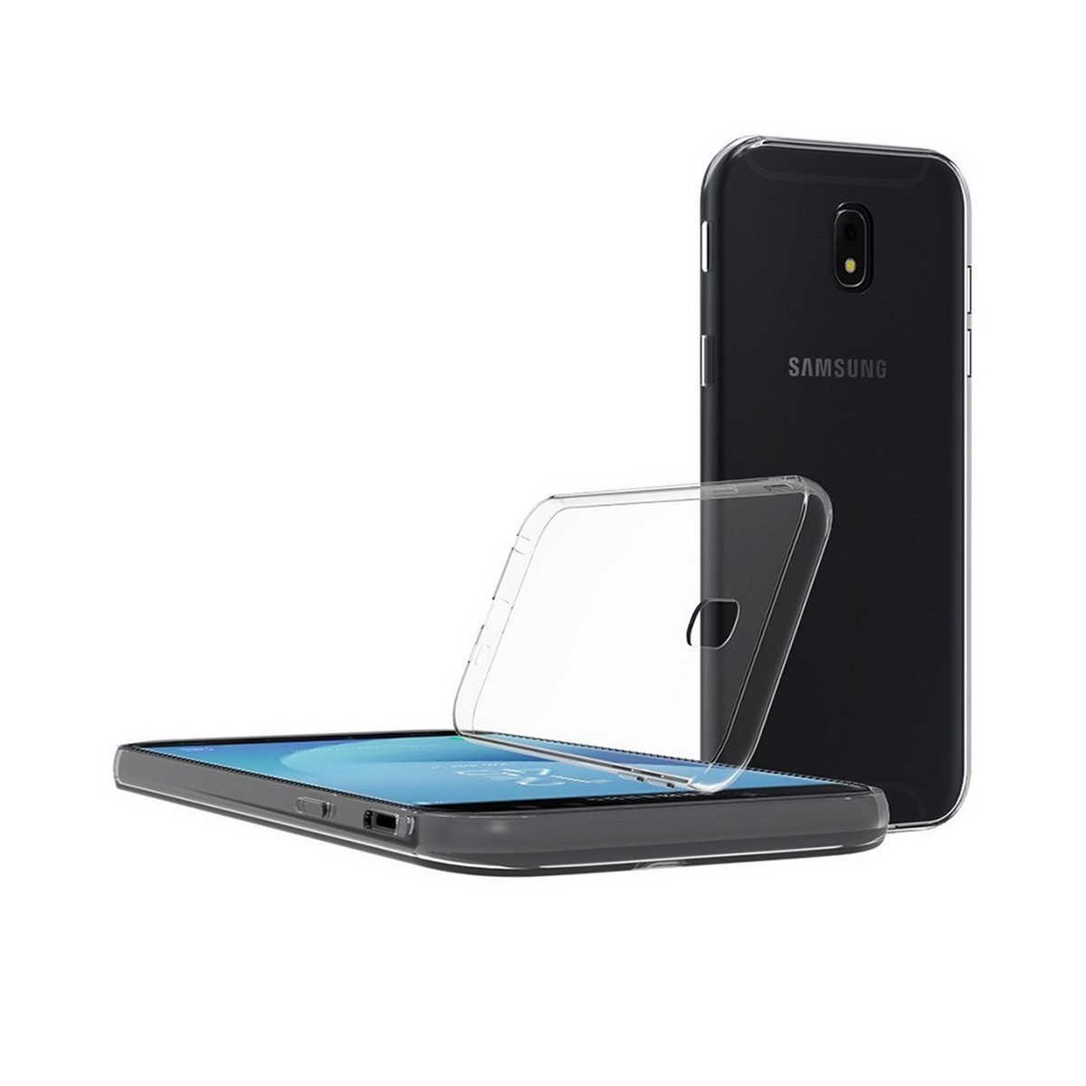 Funda Gel Tpu Fina Ultra-Thin 0,3mm Transparente para Samsung Galaxy J3 (2017)