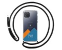 Personaliza tu Funda Colgante Transparente para Oppo Reno 4Z 5G con Cordon Negro Dibujo Personalizada