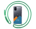 Personaliza tu Funda Colgante Transparente para Samsung Galaxy M51 con Cordon Verde Agua Dibujo Personalizada