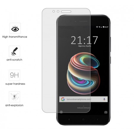 Protector Cristal Templado para Xiaomi Mi 5X / Mi A1 Vidrio