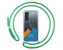 Personaliza tu Funda Colgante Transparente para Vivo Y70 con Cordon Verde Agua Dibujo Personalizada