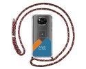Personaliza tu Funda Colgante Transparente para Xiaomi POCO X3 NFC / X3 PRO con Cordon Rosa / Dorado Dibujo Personalizada