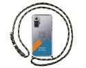 Personaliza tu Funda Colgante Transparente para Xiaomi Redmi Note 10 Pro con Cordon Verde / Dorado Dibujo Personalizada