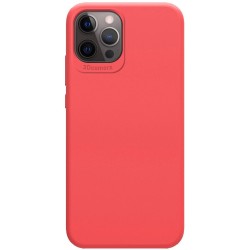 Funda Silicona Líquida Ultra Suave para Iphone 12 Pro Max (6.7) color Rosa 2