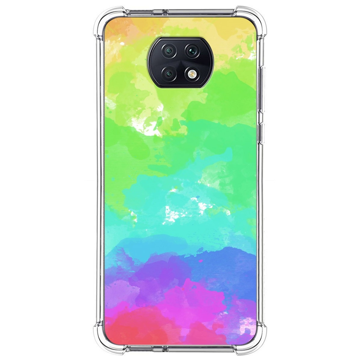 Funda Antigolpes para Xiaomi Redmi Note 9T 5G diseño Acuarela 03 Dibujos