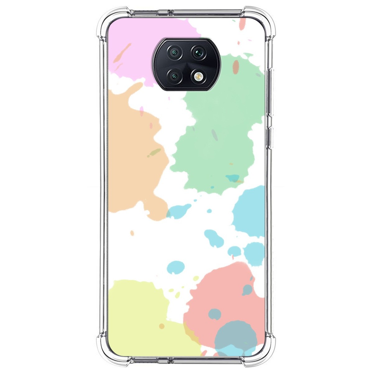 Funda Antigolpes para Xiaomi Redmi Note 9T 5G diseño Acuarela 05 Dibujos