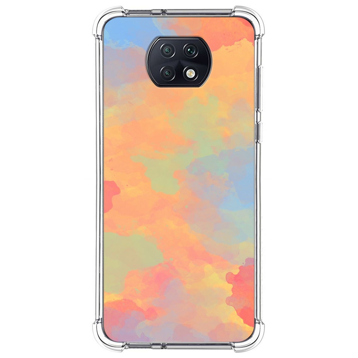 Funda Antigolpes para Xiaomi Redmi Note 9T 5G diseño Acuarela 08 Dibujos