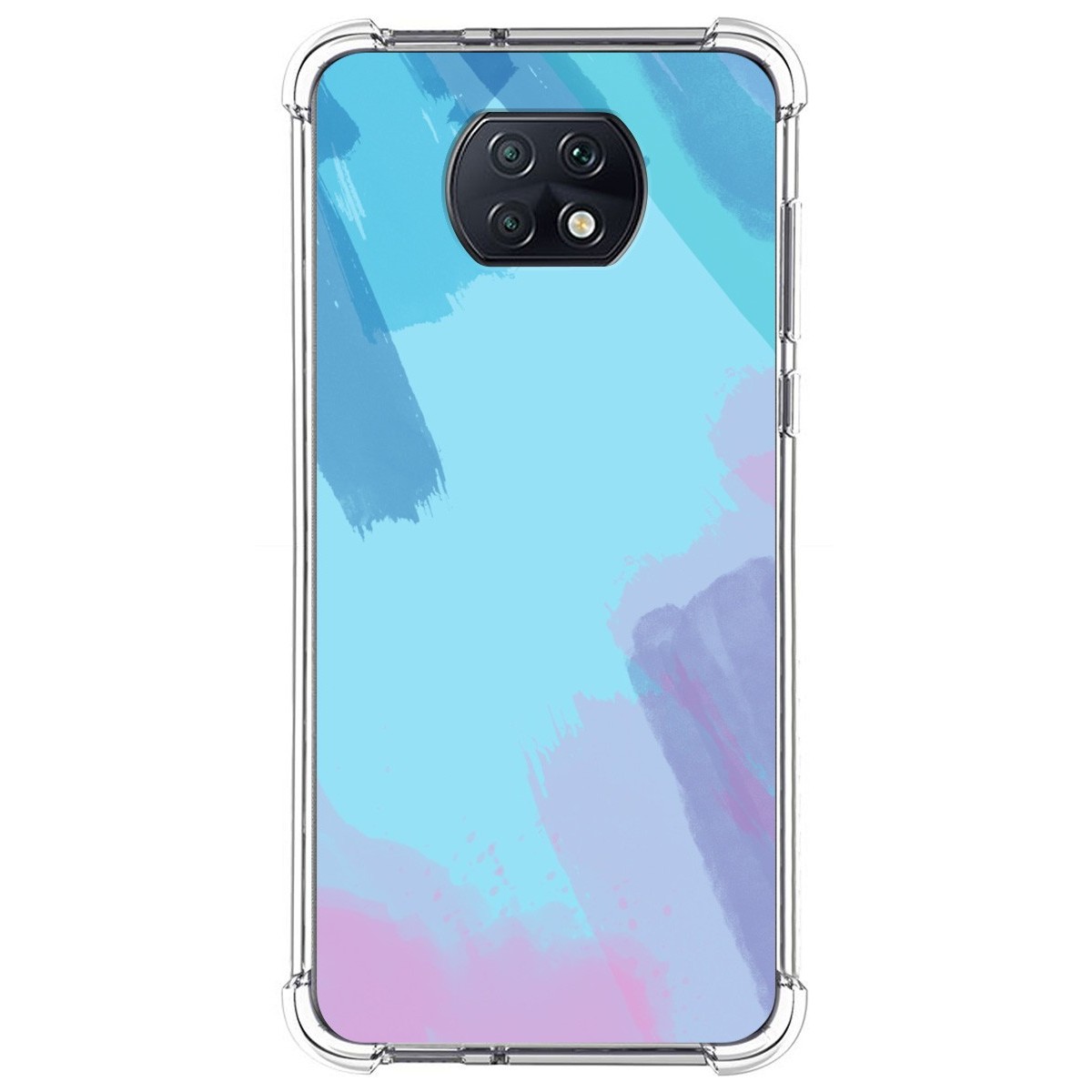 Funda Antigolpes para Xiaomi Redmi Note 9T 5G diseño Acuarela 10 Dibujos