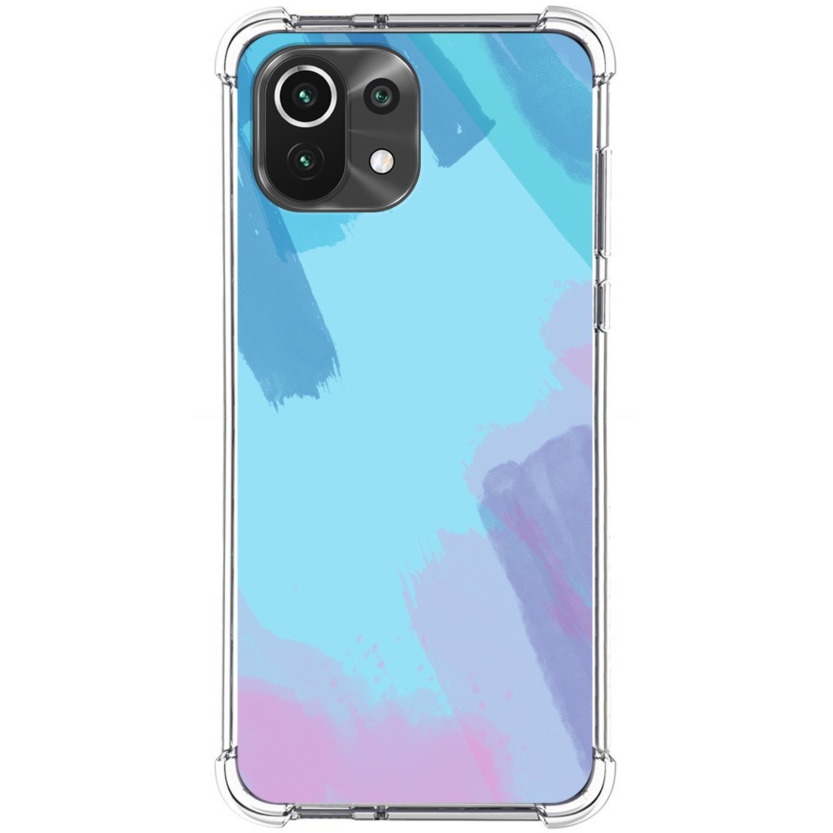 Funda Antigolpes para Xiaomi Mi 11 Lite 4G / 5G / 5G NE diseño Acuarela 10 Dibujos