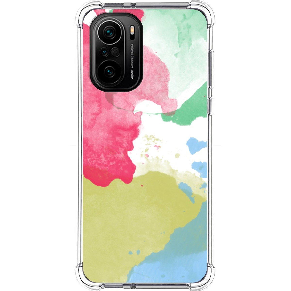 Funda Antigolpes para Xiaomi POCO F3 5G / Mi 11i 5G diseño Acuarela 02 Dibujos