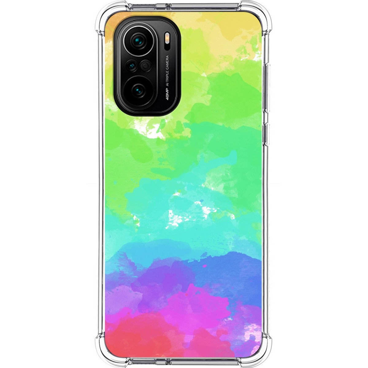 Funda Antigolpes para Xiaomi POCO F3 5G / Mi 11i 5G diseño Acuarela 03 Dibujos