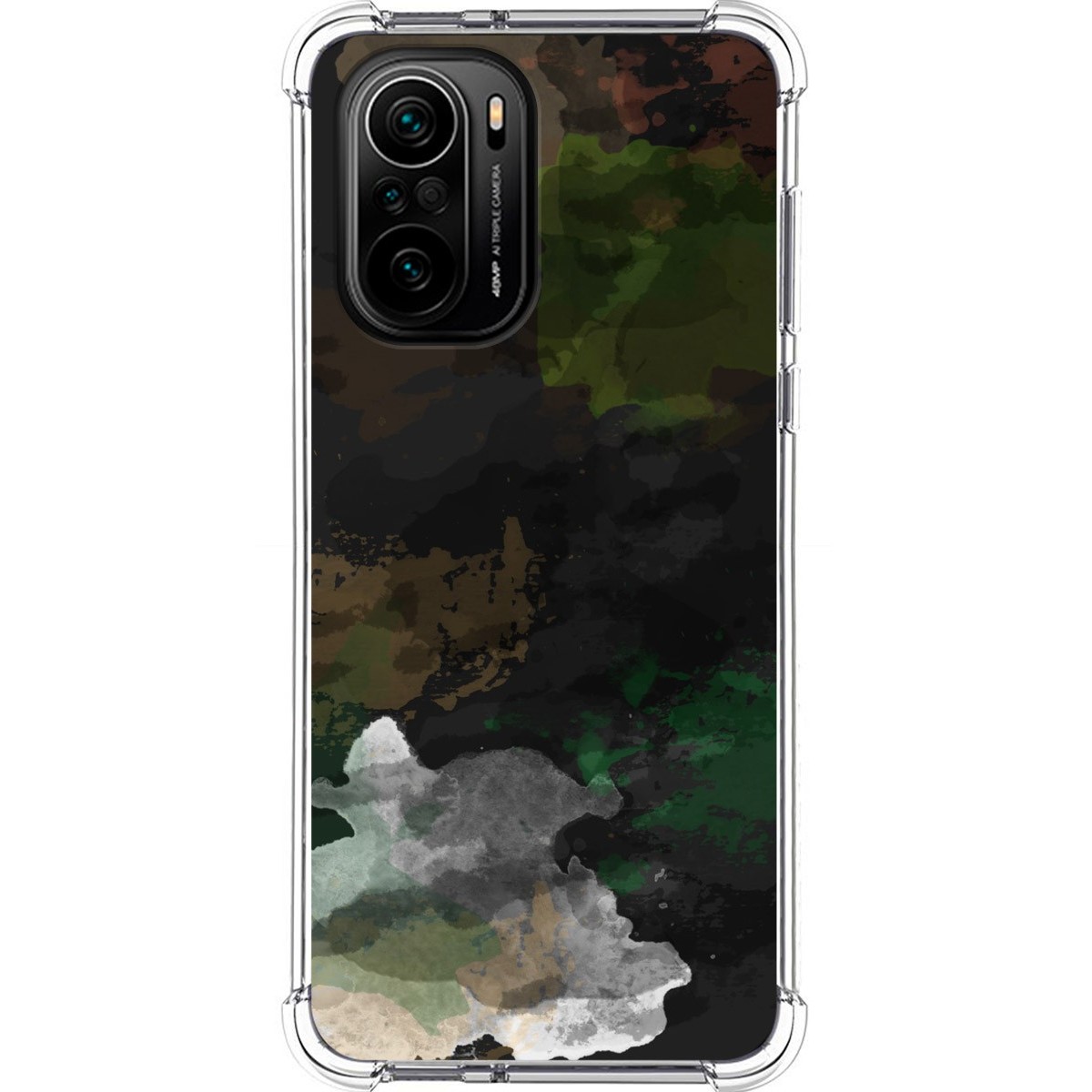 Funda Antigolpes para Xiaomi POCO F3 5G / Mi 11i 5G diseño Acuarela 12 Dibujos