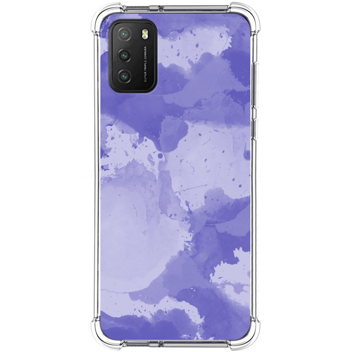 Funda Antigolpes para Xiaomi POCO M3 / Redmi 9T diseño Acuarela 01 Dibujos