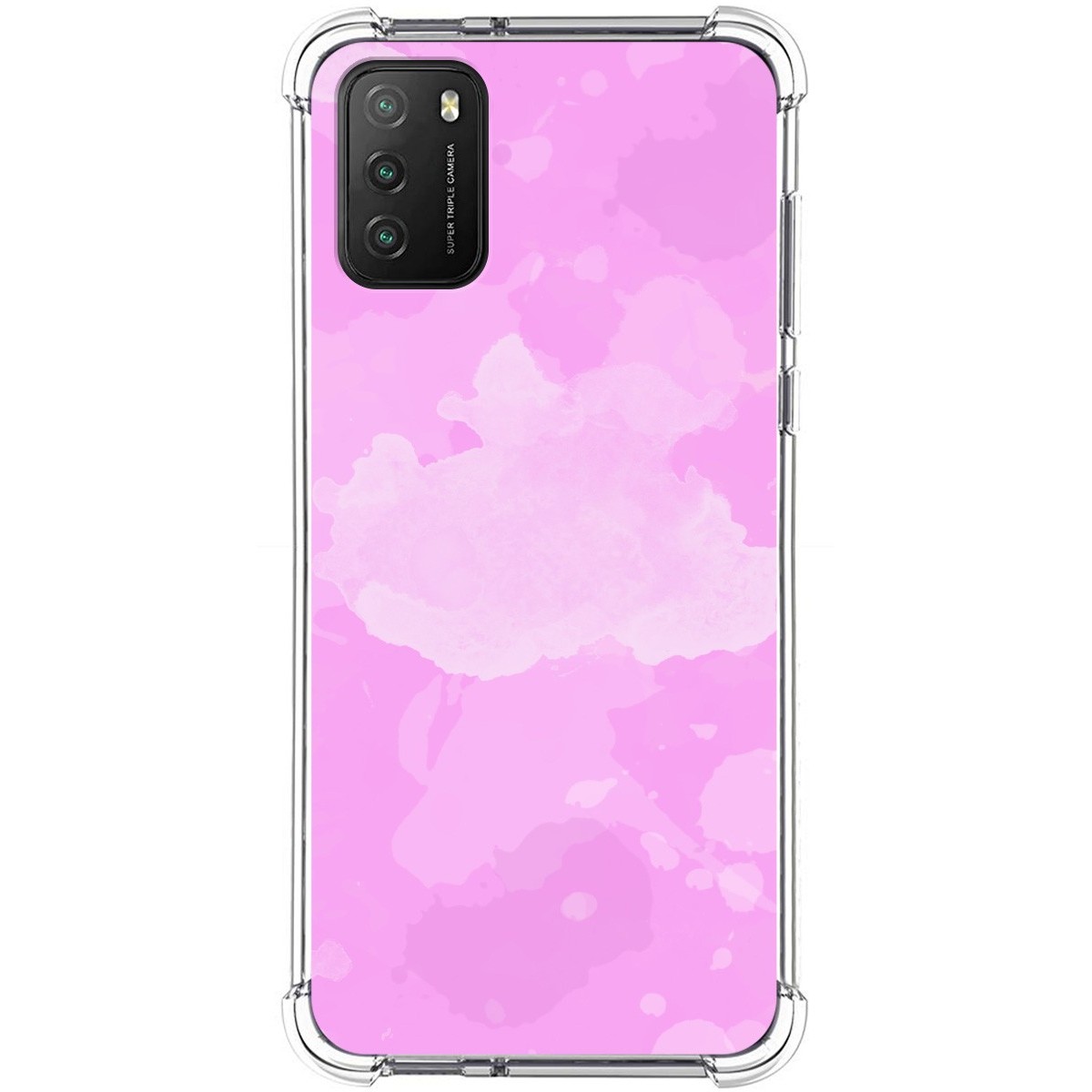 Funda Antigolpes para Xiaomi POCO M3 / Redmi 9T diseño Acuarela 04 Dibujos