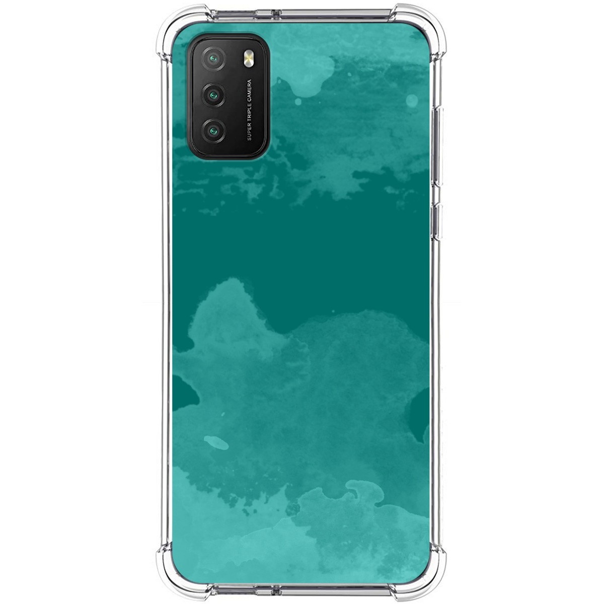 Funda Antigolpes para Xiaomi POCO M3 / Redmi 9T diseño Acuarela 06 Dibujos