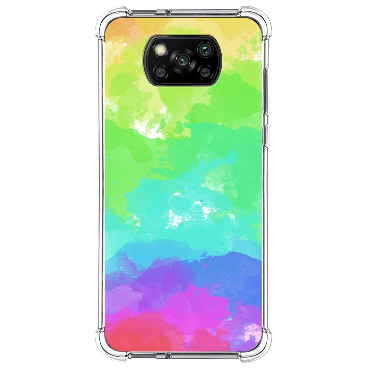 Funda Antigolpes para Xiaomi POCO X3 NFC / X3 Pro diseño Acuarela 03 Dibujos