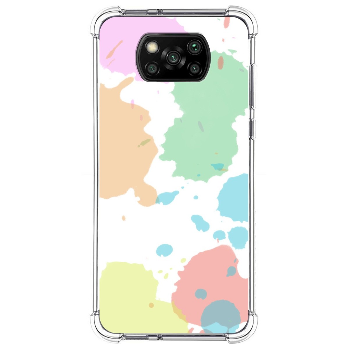 Funda Antigolpes para Xiaomi POCO X3 NFC / X3 Pro diseño Acuarela 05 Dibujos