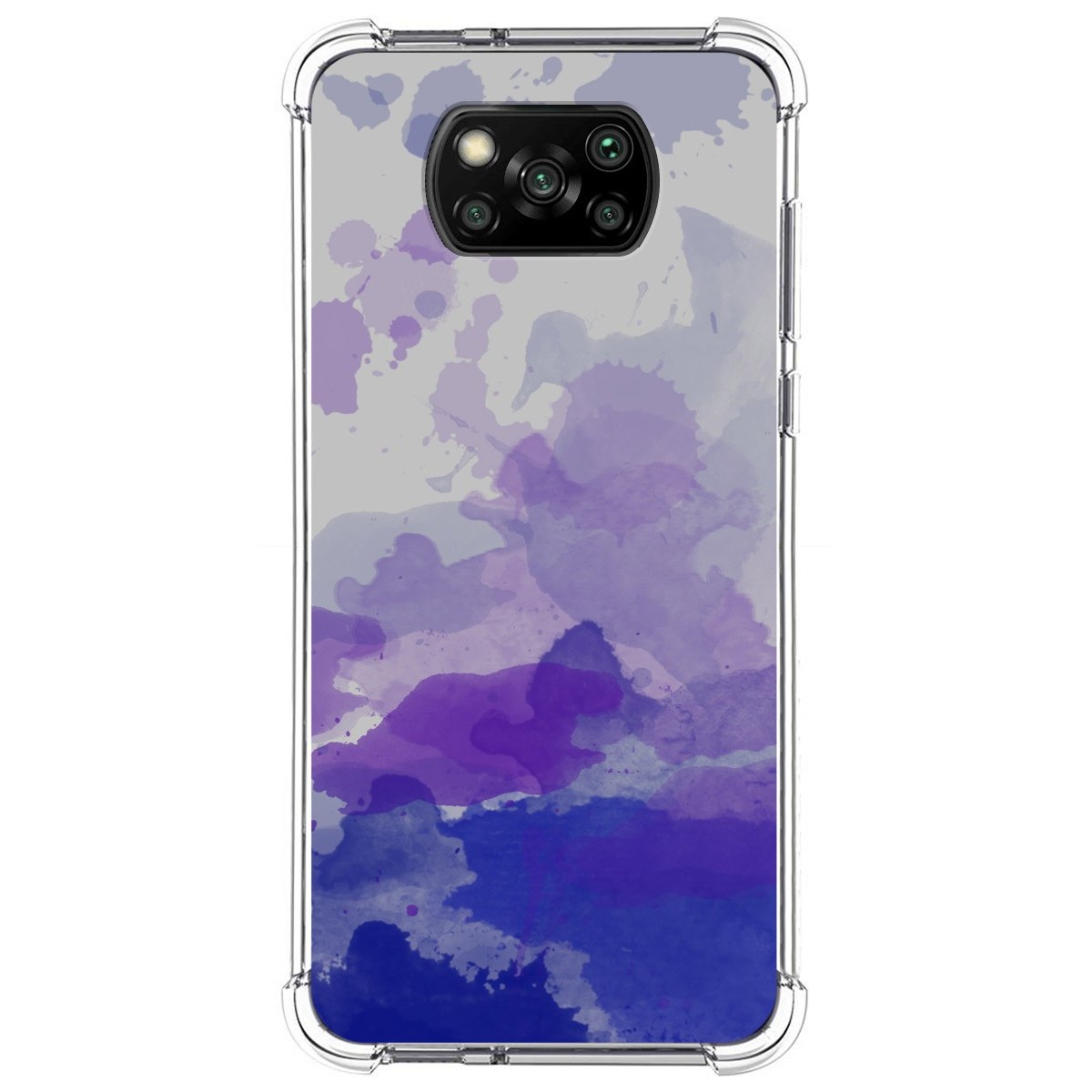 Funda Antigolpes para Xiaomi POCO X3 NFC / X3 Pro diseño Acuarela 09 Dibujos