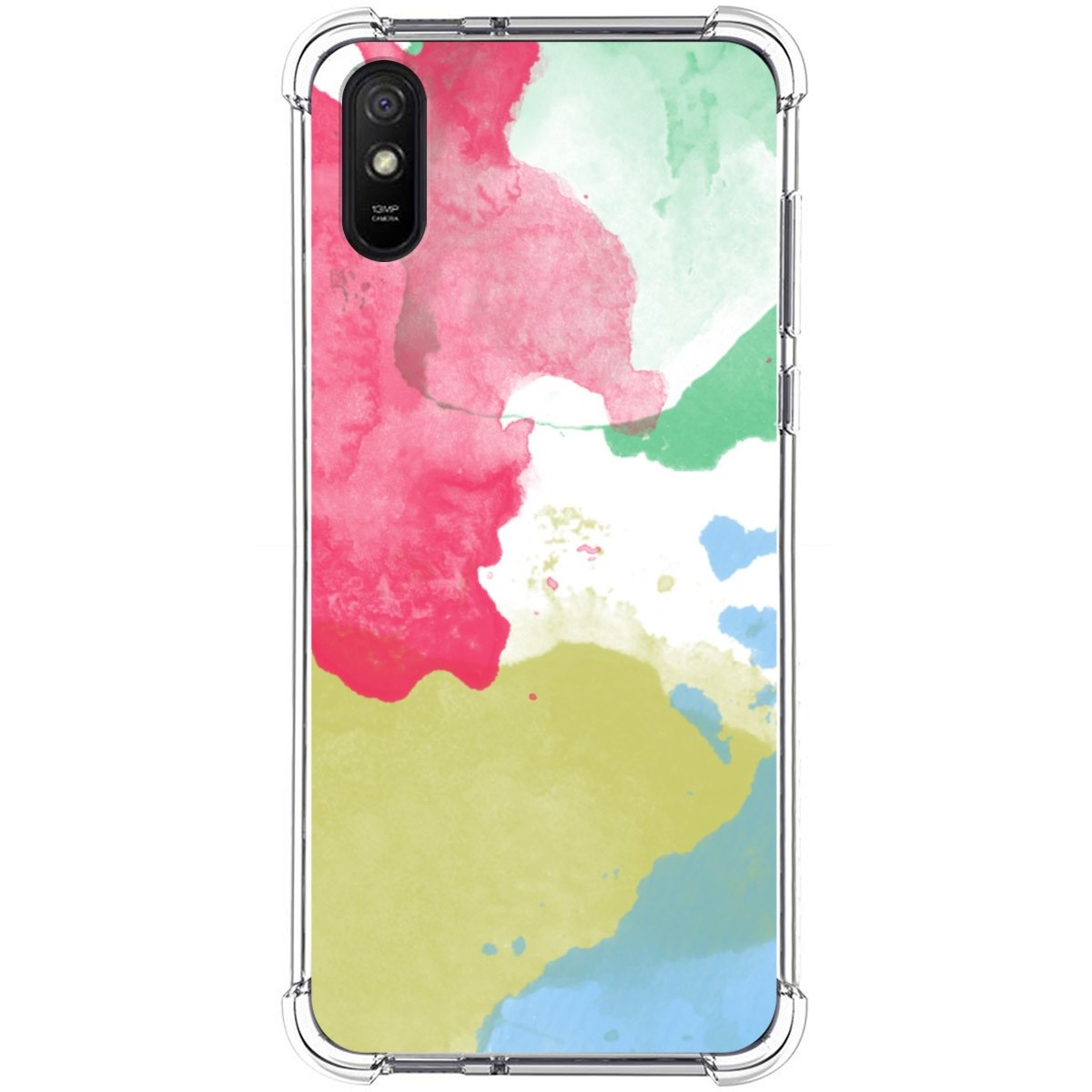 Funda Antigolpes para Xiaomi Redmi 9A / 9AT diseño Acuarela 02 Dibujos