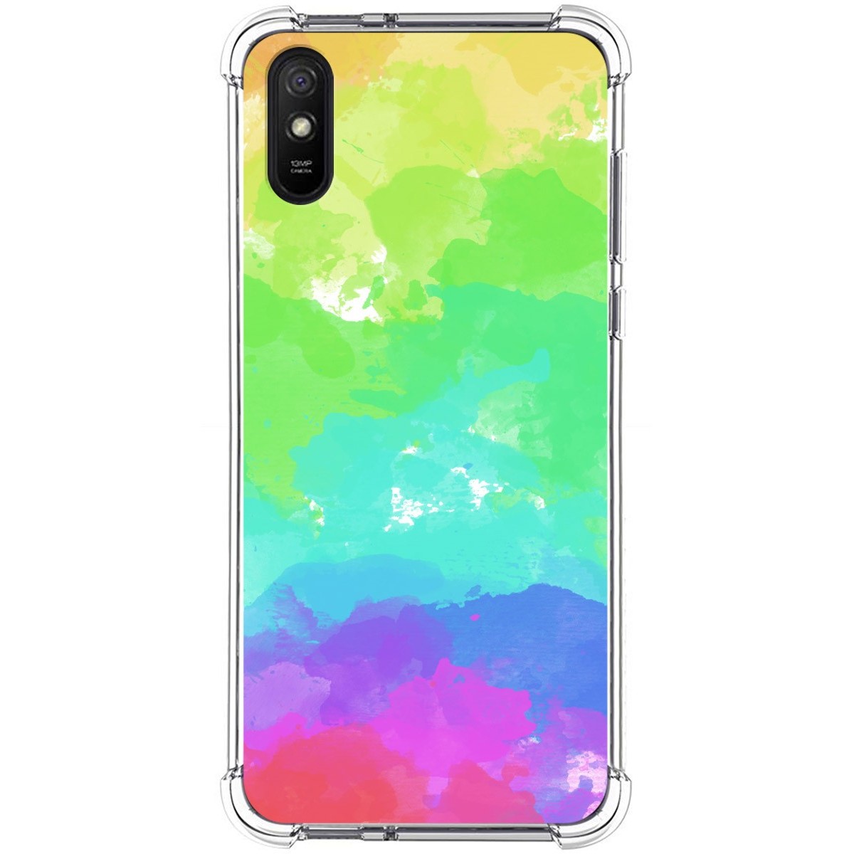 Funda Antigolpes para Xiaomi Redmi 9A / 9AT diseño Acuarela 03 Dibujos