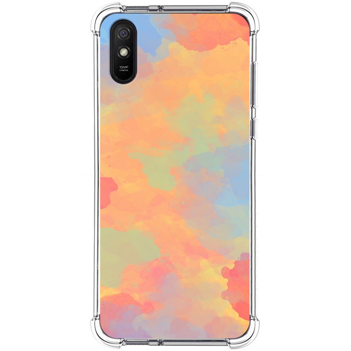 Funda Antigolpes para Xiaomi Redmi 9A / 9AT diseño Acuarela 08 Dibujos