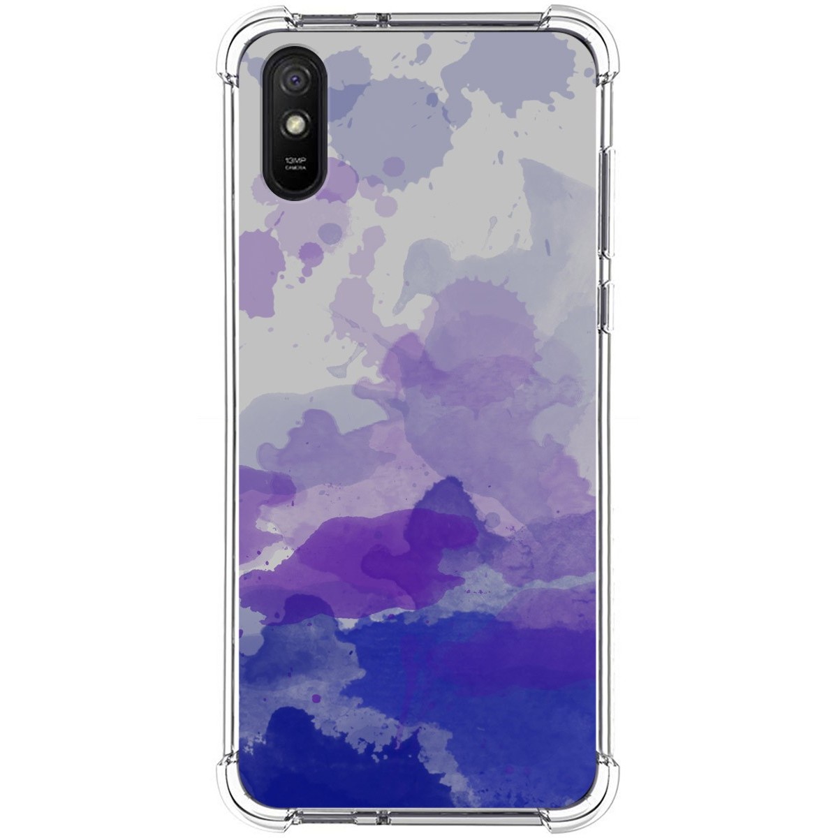 Funda Antigolpes para Xiaomi Redmi 9A / 9AT diseño Acuarela 09 Dibujos