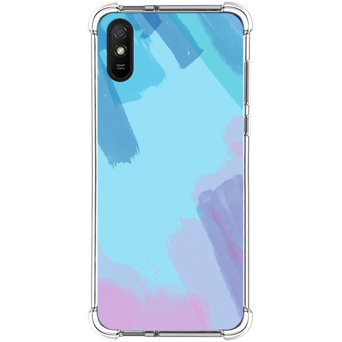 Funda Antigolpes para Xiaomi Redmi 9A / 9AT diseño Acuarela 10 Dibujos