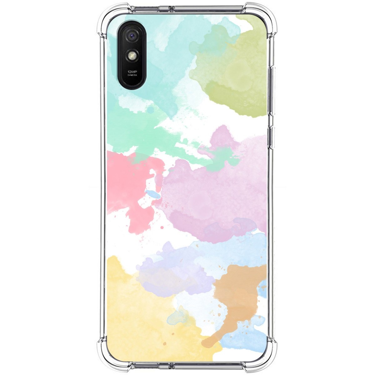 Funda Antigolpes para Xiaomi Redmi 9A / 9AT diseño Acuarela 11 Dibujos