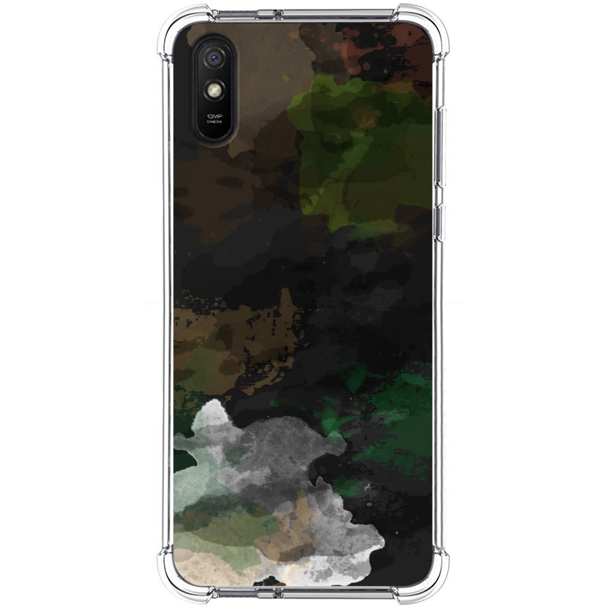 Funda Antigolpes para Xiaomi Redmi 9A / 9AT diseño Acuarela 12 Dibujos