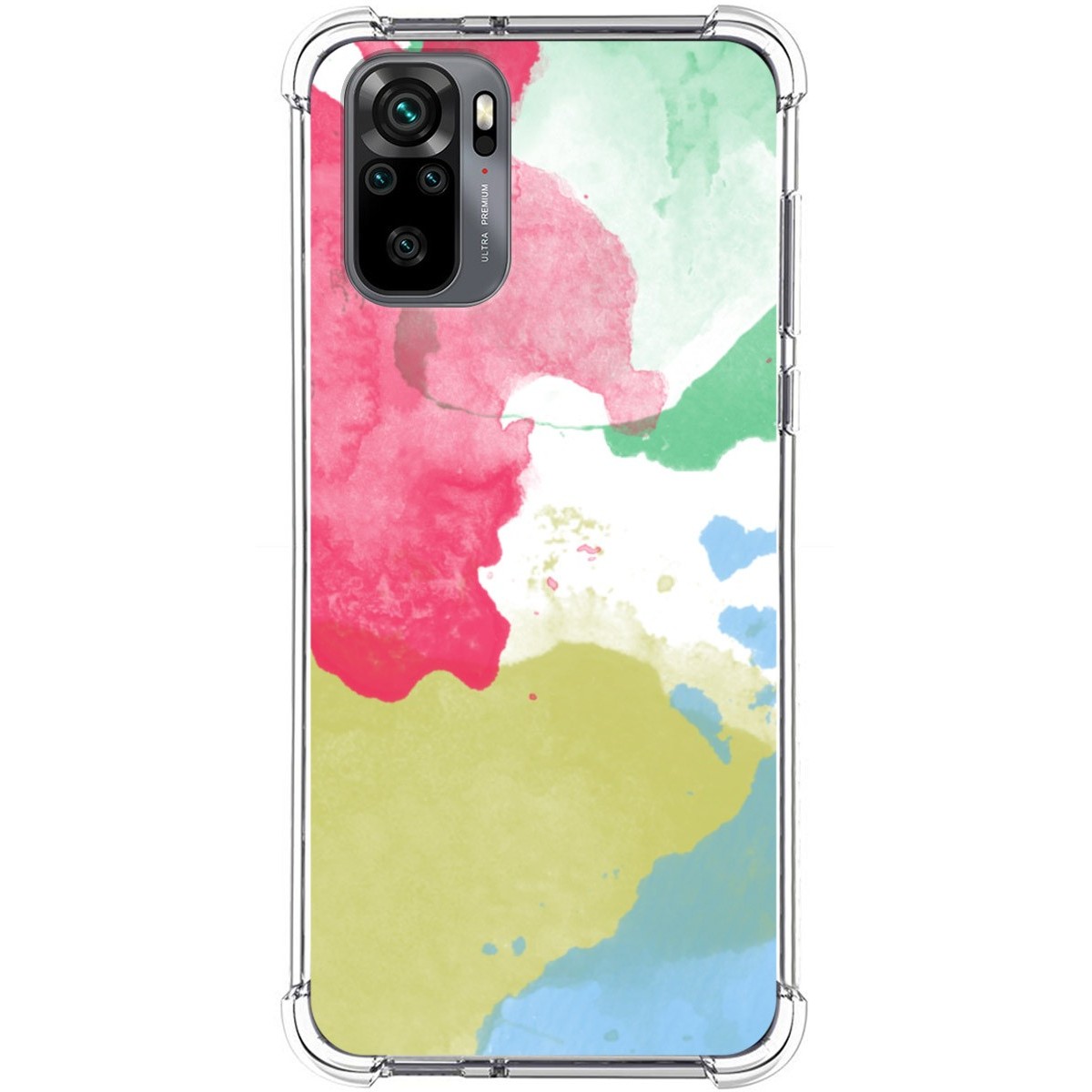 Funda Antigolpes para Xiaomi Redmi Note 10 / 10S diseño Acuarela 02 Dibujos