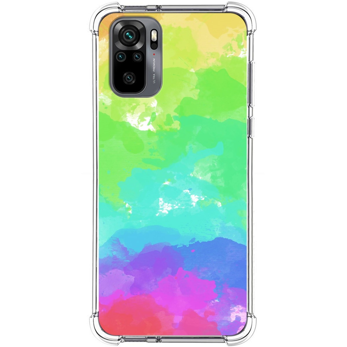 Funda Antigolpes para Xiaomi Redmi Note 10 / 10S diseño Acuarela 03 Dibujos