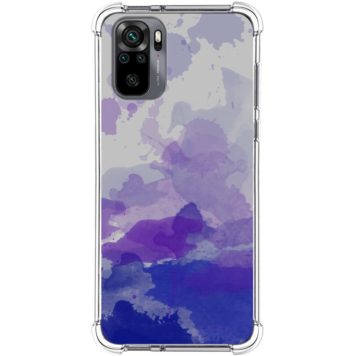 Funda Antigolpes para Xiaomi Redmi Note 10 / 10S diseño Acuarela 09 Dibujos