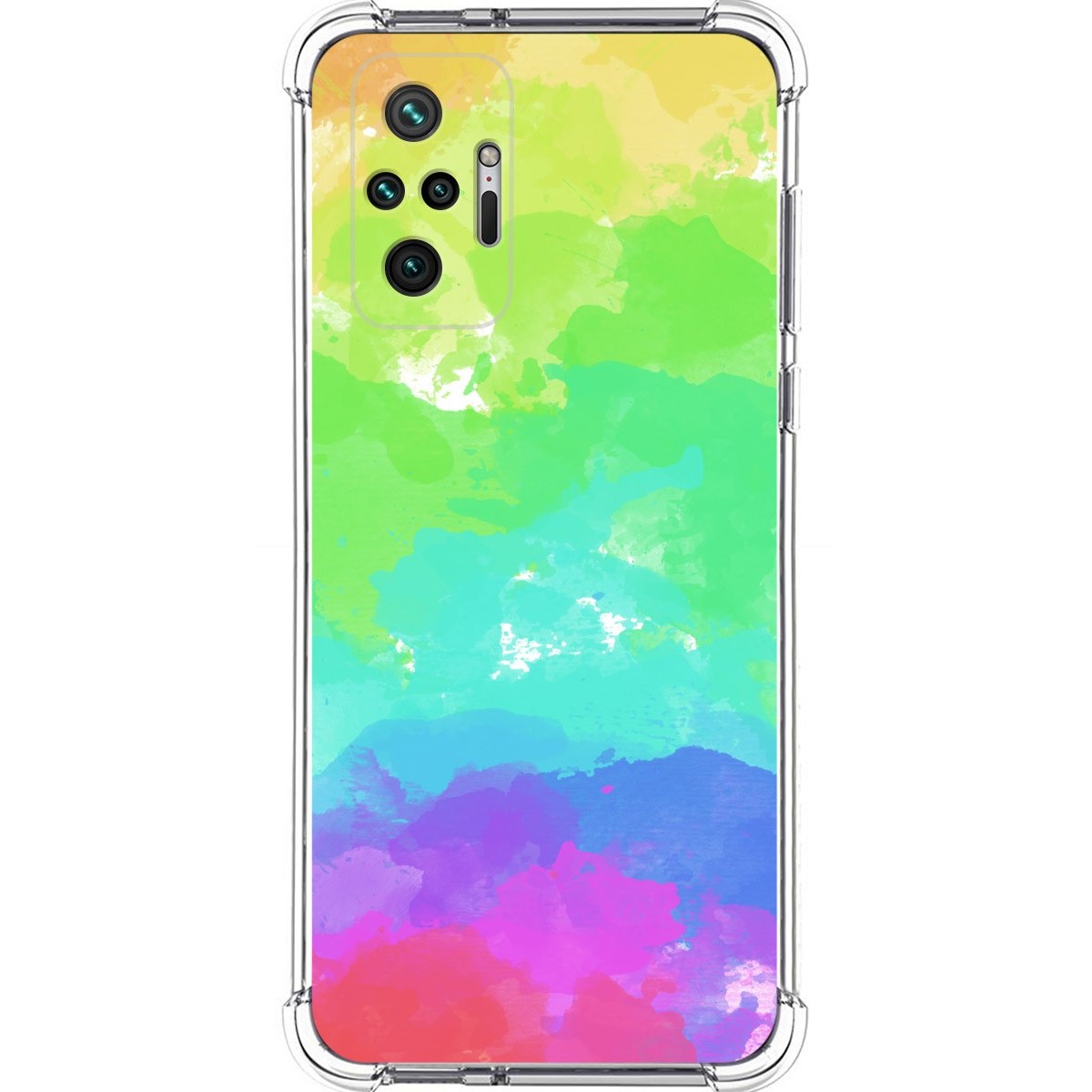 Funda Antigolpes para Xiaomi Redmi Note 10 Pro diseño Acuarela 03 Dibujos