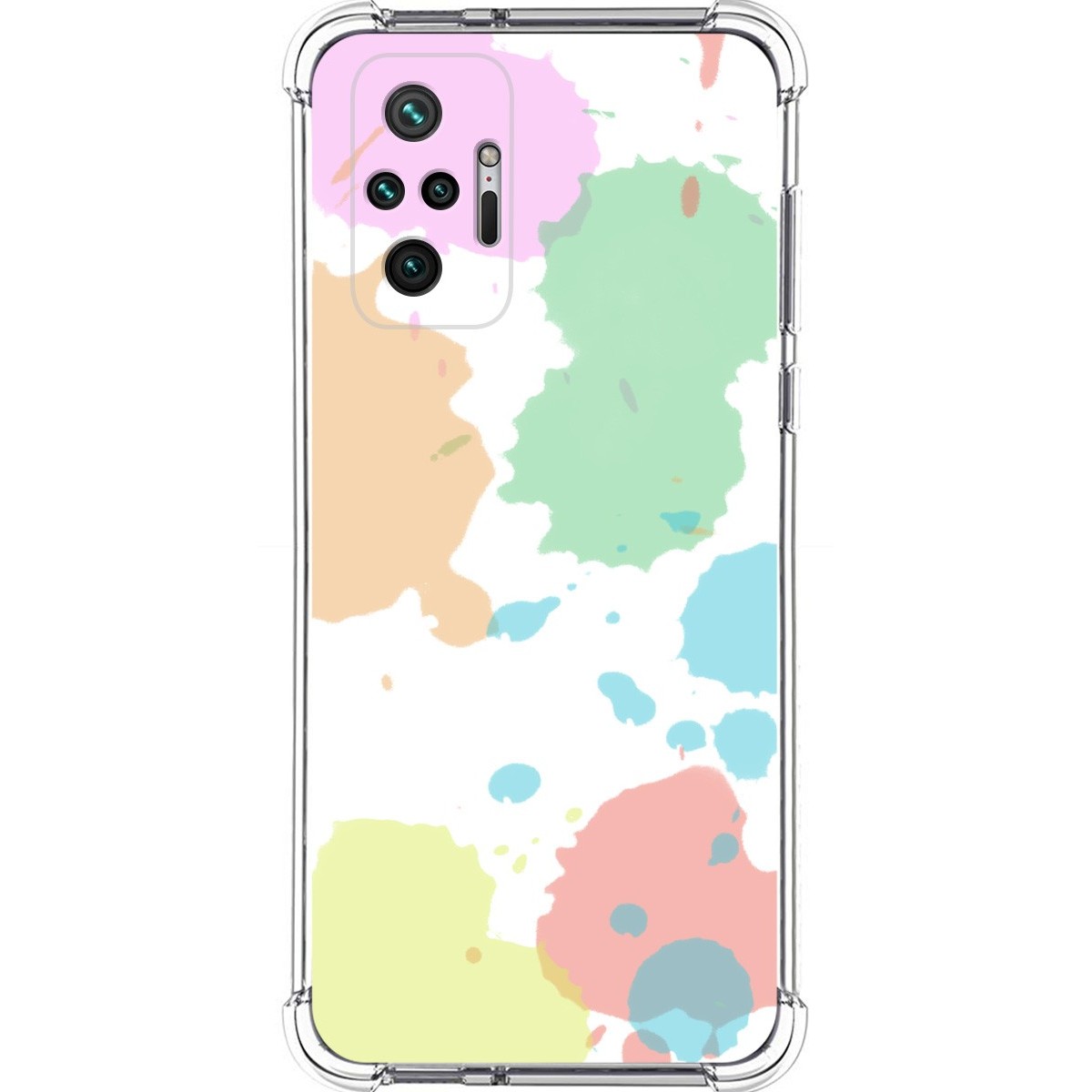 Funda Antigolpes para Xiaomi Redmi Note 10 Pro diseño Acuarela 05 Dibujos