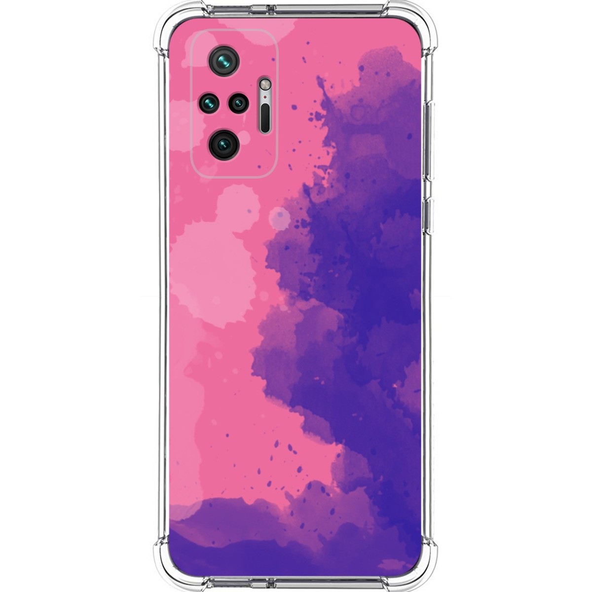 Funda Antigolpes para Xiaomi Redmi Note 10 Pro diseño Acuarela 07 Dibujos