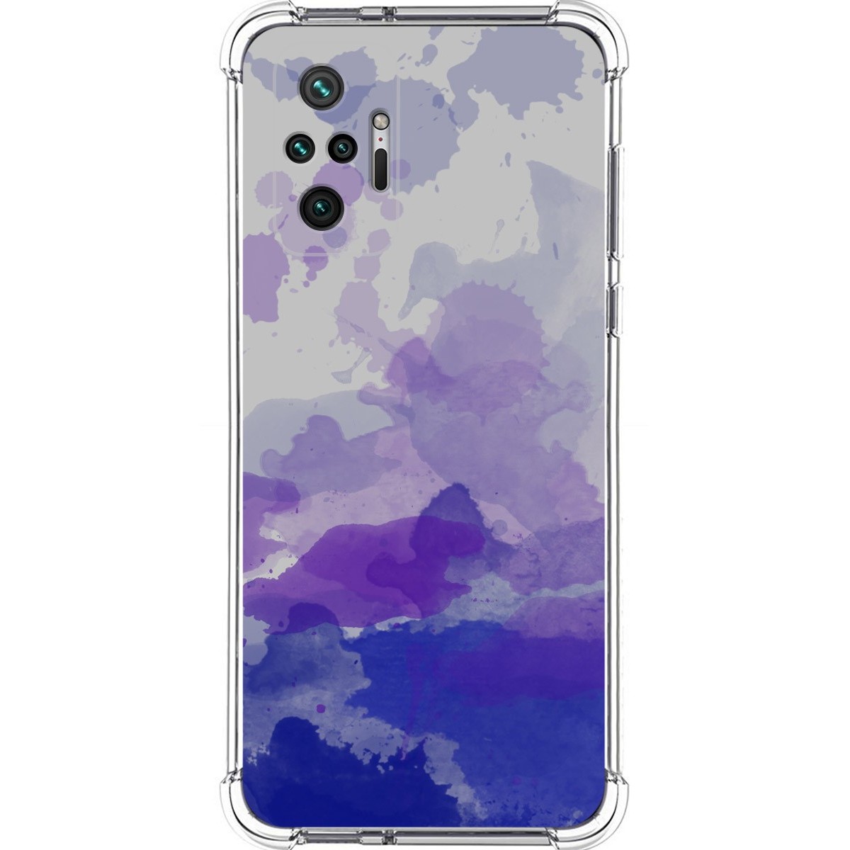 Funda Antigolpes para Xiaomi Redmi Note 10 Pro diseño Acuarela 09 Dibujos