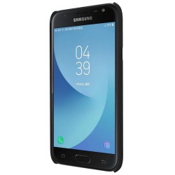 Carcasa Funda Negra Nillkin Modelo Frosted + Protector para Samsung Galaxy J3 (2017) 2