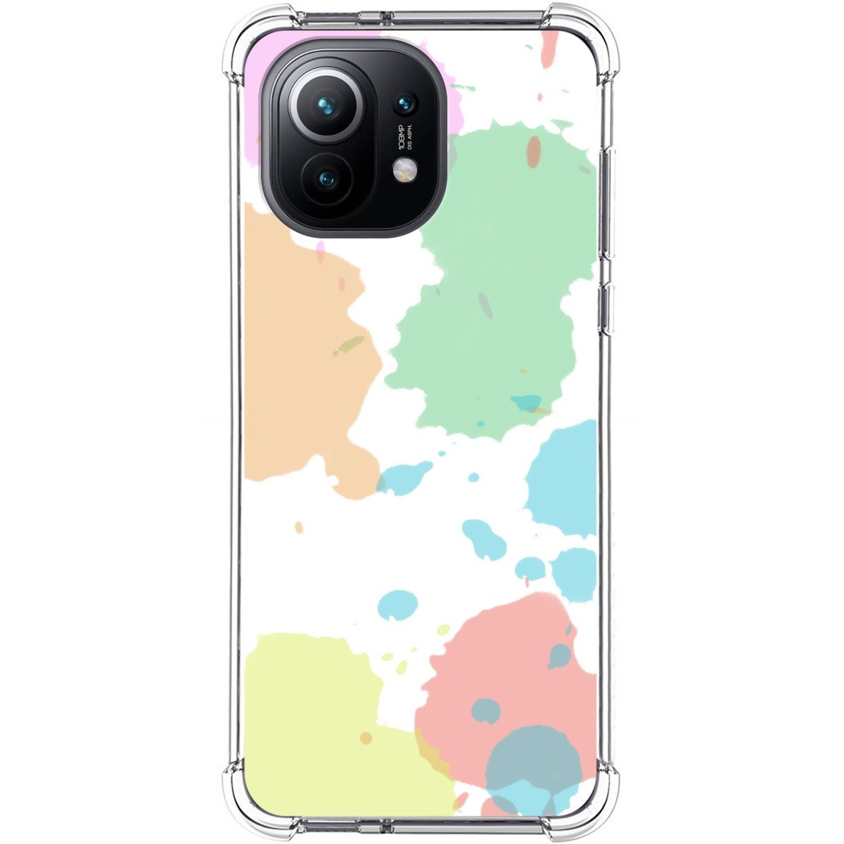 Funda Antigolpes para Xiaomi Mi 11 5G diseño Acuarela 05 Dibujos
