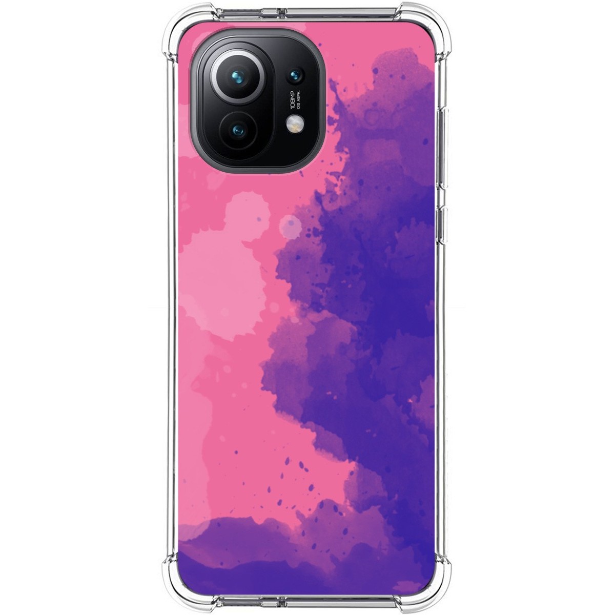 Funda Antigolpes para Xiaomi Mi 11 5G diseño Acuarela 07 Dibujos