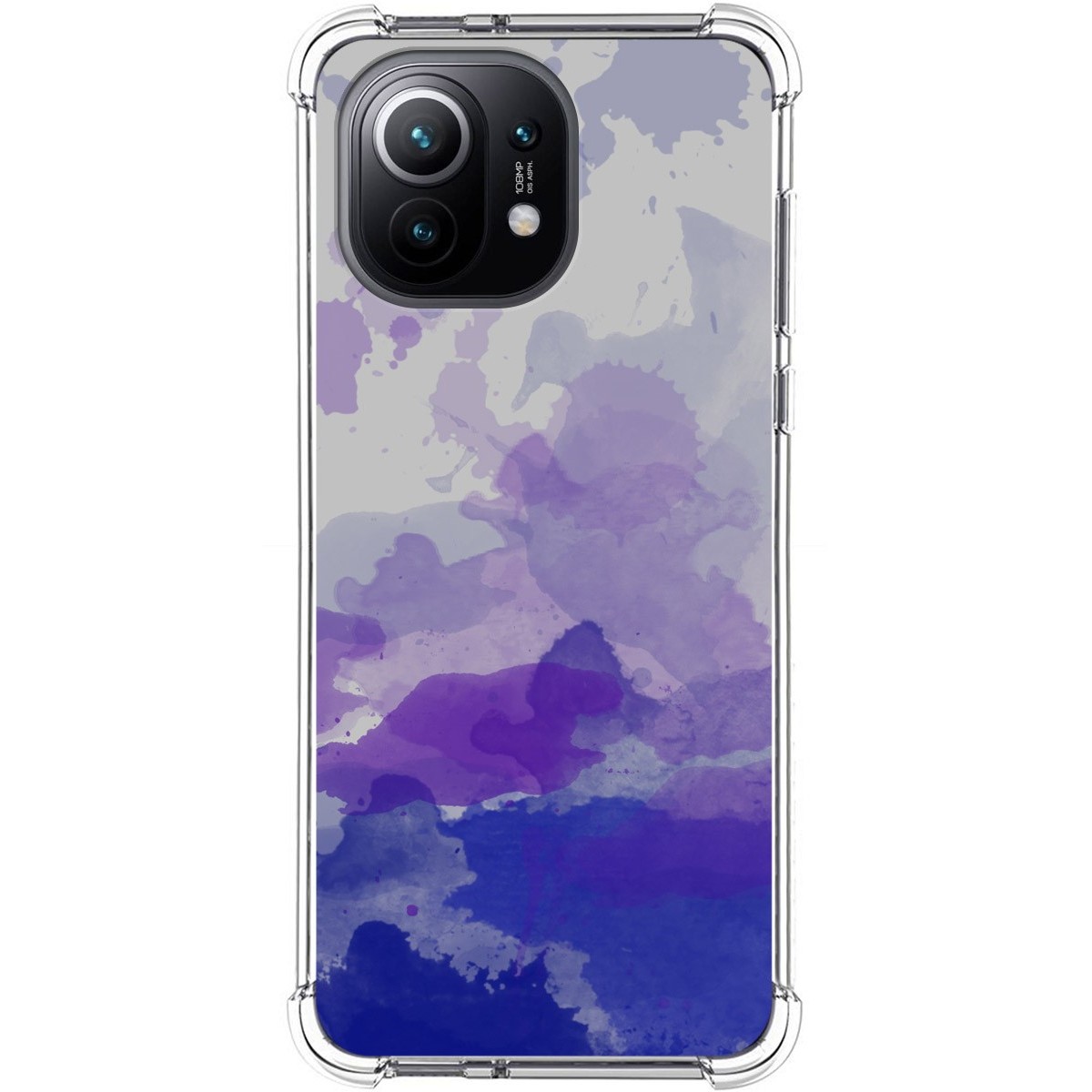 Funda Antigolpes para Xiaomi Mi 11 5G diseño Acuarela 09 Dibujos