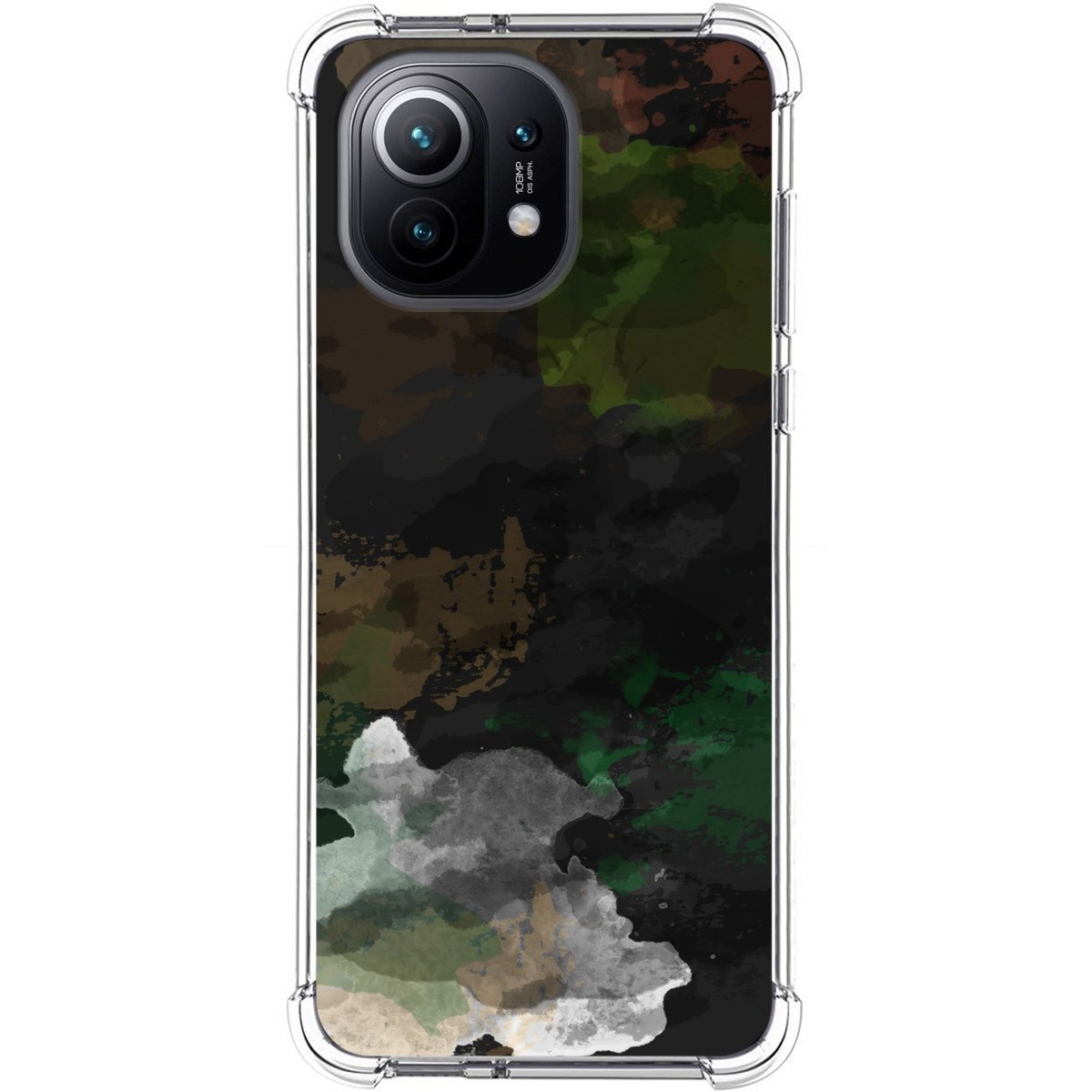 Funda Antigolpes para Xiaomi Mi 11 5G diseño Acuarela 12 Dibujos