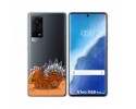Funda Gel Transparente para Vivo X60 Pro 5G diseño Bufalo Dibujos