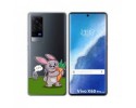 Funda Gel Transparente para Vivo X60 Pro 5G diseño Conejo Dibujos