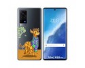 Funda Gel Transparente para Vivo X60 Pro 5G diseño Jirafa Dibujos