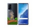 Funda Gel Transparente para Vivo X60 Pro 5G diseño Mono Dibujos