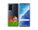 Funda Gel Transparente para Vivo X60 Pro 5G diseño Tigre Dibujos