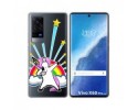 Funda Gel Transparente para Vivo X60 Pro 5G diseño Unicornio Dibujos