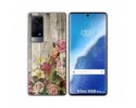 Funda Gel Tpu para Vivo X60 Pro 5G diseño Madera 08 Dibujos
