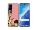 Funda Gel Tpu para Vivo X60 Pro 5G diseño Brochas Dibujos
