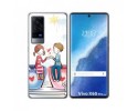 Funda Gel Tpu para Vivo X60 Pro 5G diseño Café Dibujos
